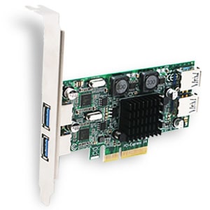 FebSmart FS-2C-U4-Pro (2 Channel 4 Ports PCI Express USB 3.0 Card) Драйвер