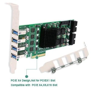 FebSmart FS-4C-U8S-Pro (4 Channel 8 Ports PCIE USB 3.0 Card) Драйвер