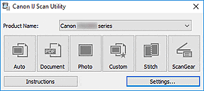 IJ Scan Utility